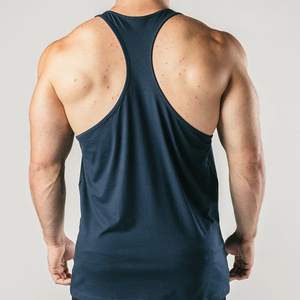 เสื้อกล้ามผ้าฝ้ายแท้ 100% แห้งเร็ว แบบไม่มีแขน สำหรับเล่นกีฬา ออกกำลังกาย พิมพ์ลายสไตล์กล้ามเนื้อ รับสกรีนโลโก้ สำหรับฟิตเนสและยิม ขายส่ง - Product Image 1