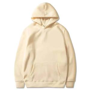 Sweats à capuche surdimensionnés manches unisexe à capuche 76% coton 24% polyester couleur unie sweat à capuche brodé 100% coton col rond - Product Image 6