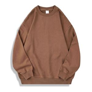 Compre Sudaderas de Manga Larga, Sudaderas de Cuello Redondo de Felpa de Algodón, Color Sólido Teñido, Precio Bajo, Sudaderas Personalizadas Suaves y Cómodas - Product Image 2