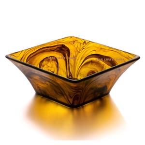 2024ชามเรซินหรูหราสำหรับตกแต่งงานแต่งงานโต๊ะรับประทานอาหารที่บ้านสำหรับงานเลี้ยงและงานแต่งงานสินค้าใหม่ของดีไซน์เนอร์ - Product Image 3