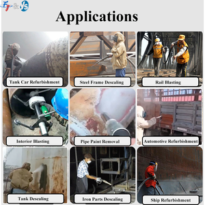 สายยางคุณภาพสูงเสริมเหล็ก หัวพ่นคาร์ไบด์แบบเวนทูรี ใช้สำหรับพ่นทราย - Product Image 5