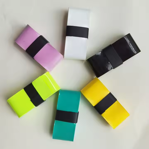 Logotipo personalizado suave pegajoso antideslizante PU Material Overgrip cinta mejor diseño Pickleball raqueta agarre PRODUCTOS DE TENIS personalizados - Product Image 5