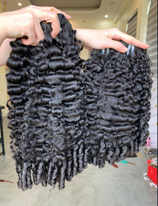 Extensiones de Cabello Remy Eurasian Bouncy Tips, Color Personalizado, Mechones de Cabello Virgen Vietnamita 100g - Product Image 1