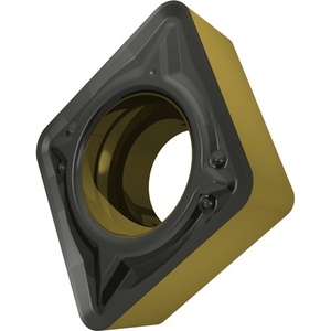 Inserto de Torneado Indexable con Recubrimiento MT-CVD ISO CCMT 060208E-FMT9415 D. 2.8mm, Paquete de 10 para Herramientas de Torneado de Precisión - Product Image 1