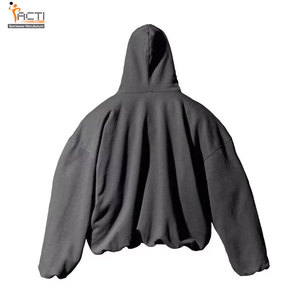 Vêtements d'hiver sur mesure Sweats à capuche surdimensionnés Private Label Basics Cotton Blended Hoodies Top Quality Oversized Hoodie - Product Image 2