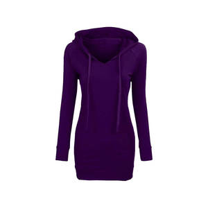 Polaire Coton Pull Hoodies Femmes Streetwear Haute Qualité Surdimensionné Drop Shoulder Hoodies - Product Image 1