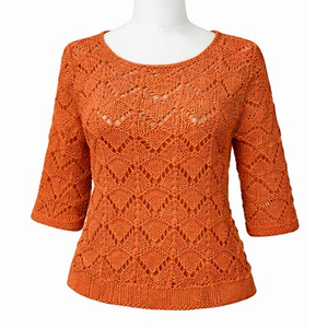 Suéter de Mujer, Diseño de Crochet, Última Moda, Casual, 100% Algodón, Bordado Sólido, Manga Larga, Estilo Hecho a Mano, Corte Regular - Product Image 2