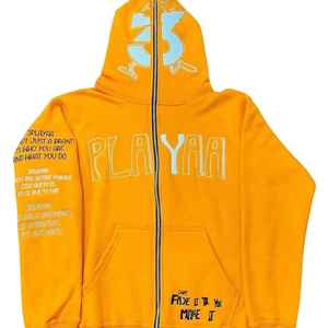 Pull à capuche pour hommes 100% coton à manches longues doublé polaire Logo personnalisé coupe confortable Style Streetwear OEM ODM - Product Image 6