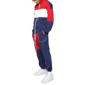 Trajes Deportivos Personalizados con Capucha, Colorblock, Patchwork, Transpirables e Impermeables para Hombre con Impresión Personalizada, Ropa Urbana - Product Image 3