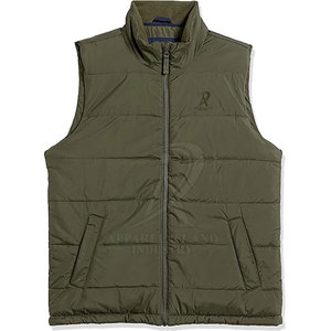 Chaleco acolchado para hombre con diseño personalizado, ropa informal transpirable, chaleco acolchado sin mangas para hombre - Product Image 6