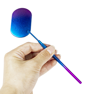 Extensions de cils à main en acier inoxydable, logo personnalisé, miroir de maquillage, accessoire pour extension de cils - Product Image 6