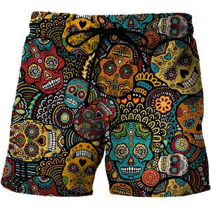 100% Polyester Hommes Shorts En Gros Logo Personnalisé Confortable Tricoté Shorts À Séchage Rapide Haute Qualité Tissus Hommes Court - Product Image 2