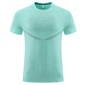 T-shirts de mode pour la course à pied, décontractés, pour l'extérieur, respirants, à manches courtes, 100% coton, écologiques, anti-rides, séchage rapide - Product Image 4