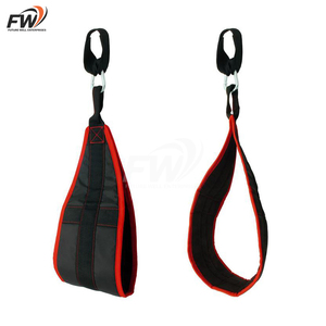 Sangles abdominales réglables noires à prix de gros pour barre de traction, pour unisexe - Product Image 1