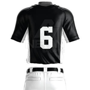 Derniers modèles de maillots et pantalons de baseball pour hommes à prix avantageux, ensembles uniformes de baseball de couleur unie, taille personnalisée - Product Image 6