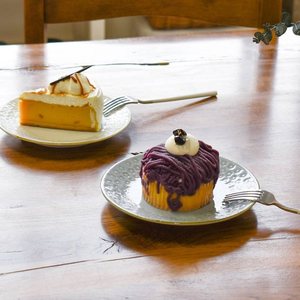 Juego japonés de alta calidad de 2 platos grandes y 2 pequeños/Colección "Fog" - Product Image 3