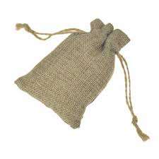 Sac à cordon en lin écologique à usage multifonctionnel en gros disponible en vrac au prix de gros - Product Image 5