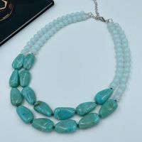 Ensembles de bijoux de perles africaines Multi couche mariage nigérian ensembles de bijoux indiens déclaration collier ras du cou bijoux