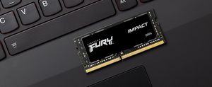 Kingston FURY Impact 32GB 3200MHz, memori <span class=keywords><strong>Laptop</strong></span> DDR4 CL20 stik tunggal KF432S20IB/32 - Product Image 3