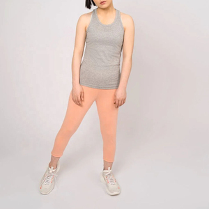 Top de Encaje para Mujer, el Más Popular, OEM, Ropa Deportiva al por Mayor, Moda de Verano, Fitness, Yoga, Transpirable, Secado Rápido, 100% Algodón, Ligero - Product Image 5