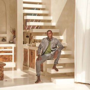 Veste d'été zippée Ultifresh UVJ03 100% polyester imperméable à séchage rapide et écologique, poches latérales zippées, noir nuit de lune pleine - Product Image 6