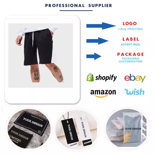 Pantalones cortos personalizados de alta calidad para hombre, pantalones cortos informales de verano, ropa de calle estampada para gimnasio, pantalones cortos de algodón de gran tamaño para hombre - Product Image 6