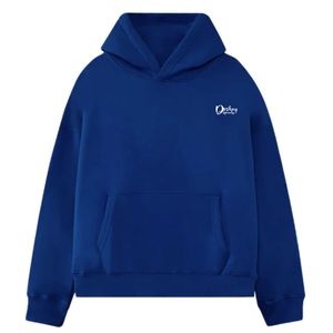 Sweat à capuche épais brodé personnalisé 350gsm épais sans ficelle sweat à capuche homme en molleton de coton surdimensionné - Product Image 4