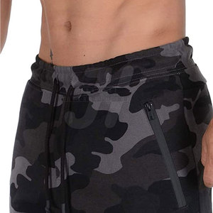 Shorts pour hommes à taille élastique, coupe ample, séchage rapide, personnalisables, grandes tailles, pour usage décontracté, vente en gros - Product Image 5