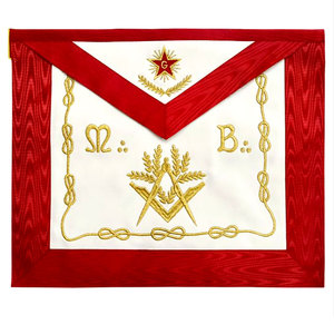 Delantal ceremonial masónico 2025, código de vestimenta masónica uniforme masónico - Product Image 3