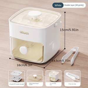 Hot Bán Dễ Dàng Sử Dụng Công Suất Lớn PC Chất Liệu <span class=keywords><strong>Ice</strong></span> Khay <span class=keywords><strong>Ice</strong></span> <span class=keywords><strong>Cube</strong></span> Khuôn Cho Nhà Sử Dụng Cấp Thực Phẩm Tủ Lạnh Lưu Trữ Báo Chí <span class=keywords><strong>Ice</strong></span> Hộp - Product Image 6