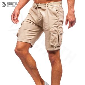 Ropa Deportiva Personalizada para Hombre, Lavado Ácido, Cintura Media, Secado Rápido, para Entrenamiento, Informal, de Poliéster, Algodón y Lona, con Logotipo, Servicio OEM - Product Image 3