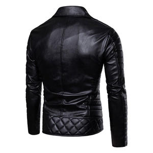 Veste en cuir de qualité supérieure pour hommes Vestes en cuir véritable aux prix de gros Veste en cuir marron pour hommes - Product Image 5