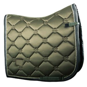 Selle de cheval classique en coton de qualité supérieure, couleur personnalisée, matériau, sangle de main, offrant une texture douce, des bords solides - Product Image 1