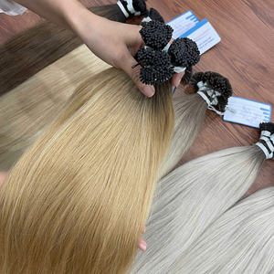 I tip Ombre Color Extensions de cheveux humains vietnamiens cheveux raides 100% cheveux humains vietnamiens bruts - Product Image 3