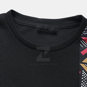 T-shirt pour homme de nouvelle conception, de haute qualité, 100% coton, couleurs personnalisées, respirant, écologique, en vente - Product Image 3