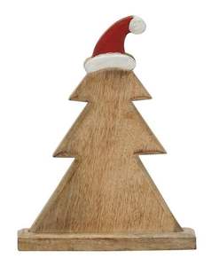 Árbol de Navidad de madera maciza con estilo duradero para decoración de festivales Cajas de madera de calidad superior y letreros de pared - Product Image 3