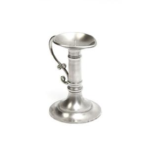 Bougeoir de table moderne et unique pour décorations de salle de banquet de mariage et de fête et éclairage de table plaqué argent taille ronde - Product Image 4