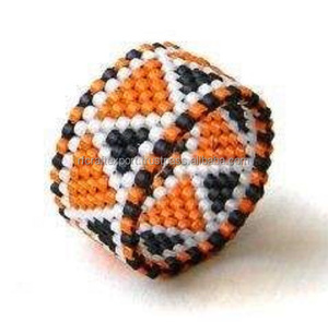 Mode tribale Style bohême bague pour femme délicate perlée Imitation perle en forme de boule bijoux empilables pour cadeau - Product Image 2