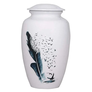 Urne funéraire en métal laiton nouveau design pour cendres humaines au prix de gros de l'Inde - Product Image 6