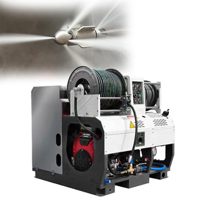 AMJET Machine de nettoyage à haute pression à jet d'eau froide moyenne et grande <span class=keywords><strong>canalisation</strong></span> 75-600mm Machine de nettoyage à haute pression à <span class=keywords><strong>essence</strong></span> - Product Image 6