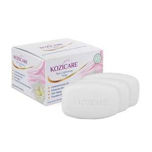Kozicare Kojic Acid สบู่ก้อนสบู่กลูตาไธโอนสำหรับการกำจัดผิวคล้ำขาวกระจ่างใส - Product Image 2