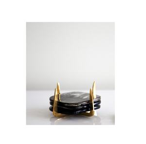 Posavasos de cuerno de búfalo uso seguro y hecho a mano para producto de Venta caliente con soporte de madera y accesorios esteras y almohadillas - Product Image 6