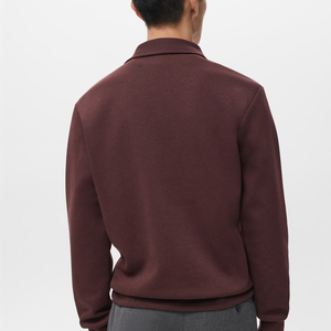 เสื้อสเวตเชิ้ตผู้ชาย บริการ OEM ราคาโรงงาน ผ้าระบายอากาศ สวมใส่สบาย ออกแบบโลโก้ได้ตามต้องการ แขนยาว ทรงหลวม รุ่นปี 2026 - Product Image 6