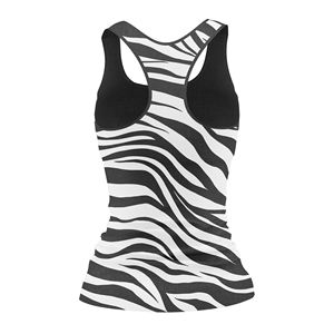 Camiseta sin mangas de entrenamiento de verano para mujer Eveless, tela de punto sostenible de secado rápido, a la moda sublimada camisa deportiva, venta al por mayor - Product Image 6
