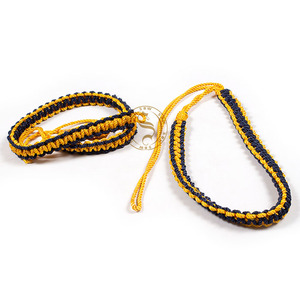 Braided Lanyard Whistle Cord - Fuerzas Armadas Uniforms | Premium Quality Tri Color Lanyards for Dress Uniforms - Product Image 2