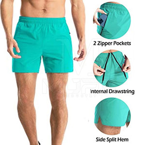 ¡Novedad de 2025! Pantalones cortos de gimnasio para hombre hechos con algodón de diseño personalizado, pantalones cortos de malla fabricados en Pakistán para adultos - Product Image 3