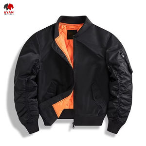 เสื้อแจ็กเก็ตบอมเบอร์แฟชั่นออกแบบได้ตามต้องการสีและขนาด - Product Image 1