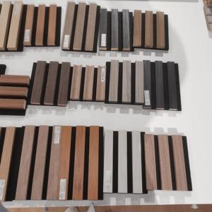 Bass Trap sang trọng soundabsorbing hiện đại 3D nhà trang trí nội thất âm thanh bằng chứng MDF gỗ tự nhiên trang trí nội thất bức tường đá đen Acoustic tấm - Product Image 6