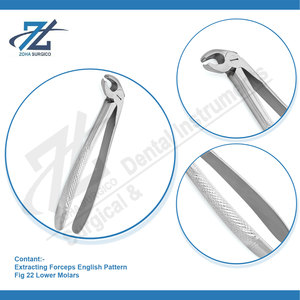 คีมสกัดสำหรับใช้ในทันตกรรมรากฟันรูปที่22ระดับพรีเมียมคีมสกัดเครื่องมือทันตกรรมแบบภาษาอังกฤษ - Product Image 4