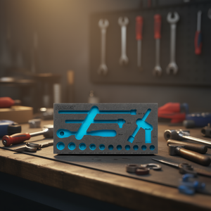 Hazet 880 ZN-1 - Accessoires pour boîtes à outils - Insert en mousse souple à 2 composants - Product Image 3